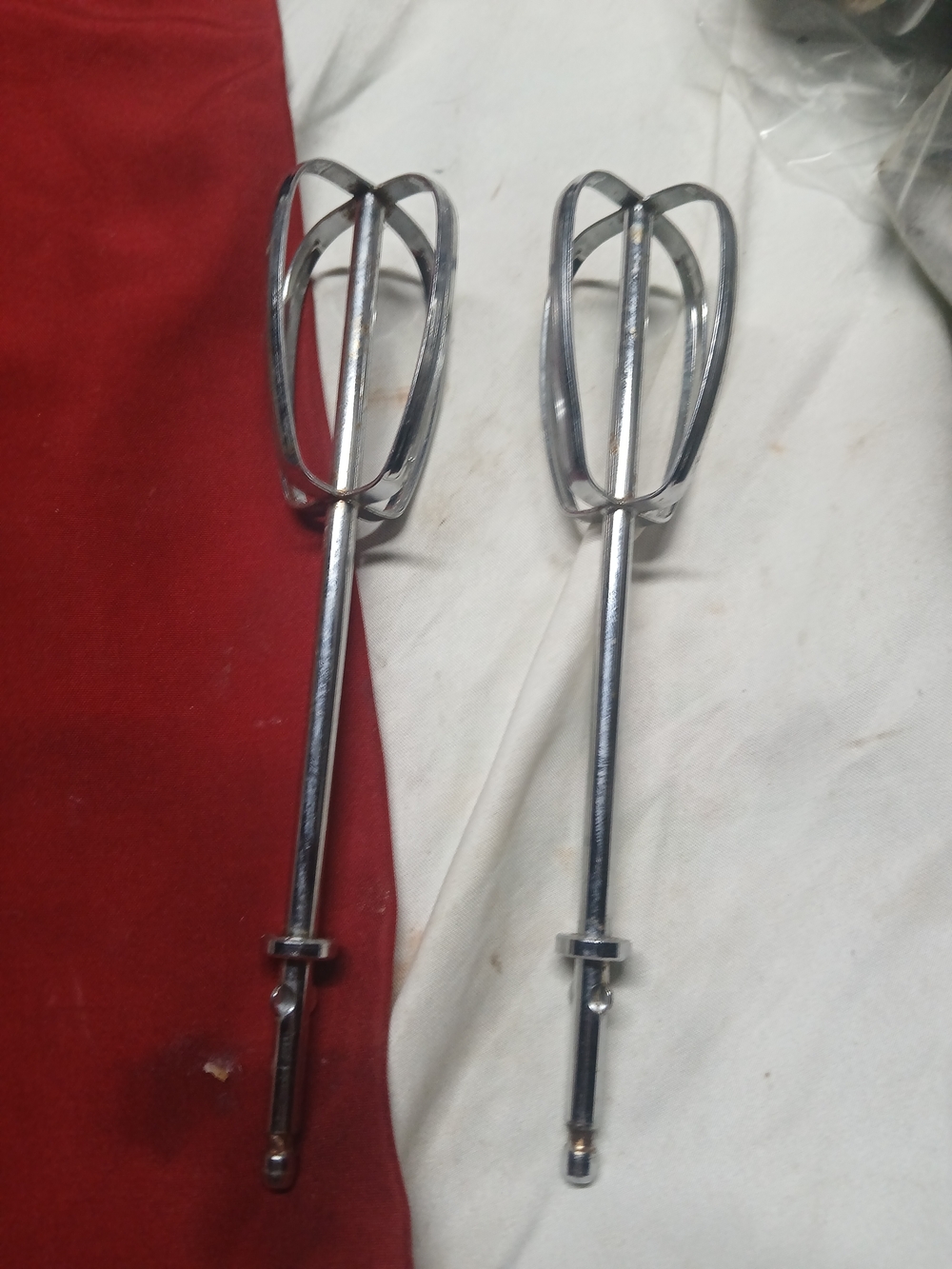 vintage replacement beaters, specifically designed for older Sunbeam Mixmaster